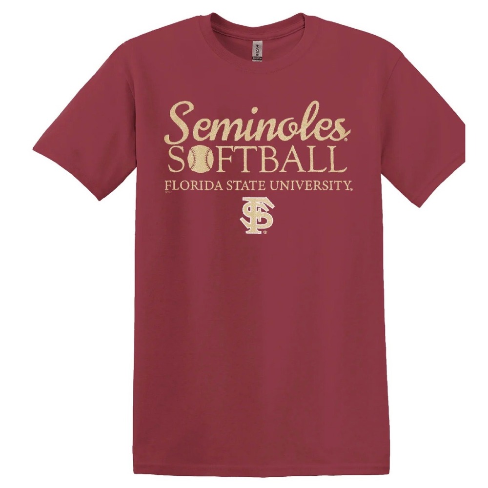 Image‎ One Florida State Seminoles Softball Walk Off Short Sleeve T-Shirt size S